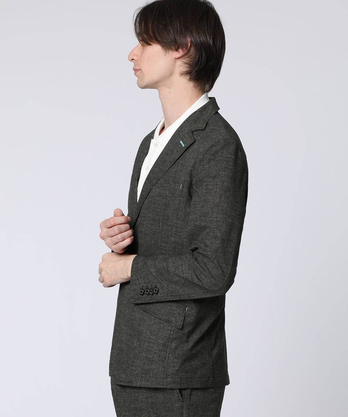 COOL DOTS Home Spun Print Setup Jacket