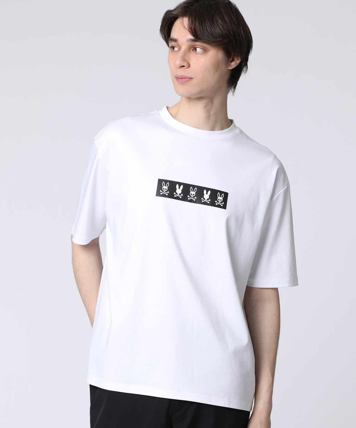 BOXロゴ シルケットスムースTシャツ