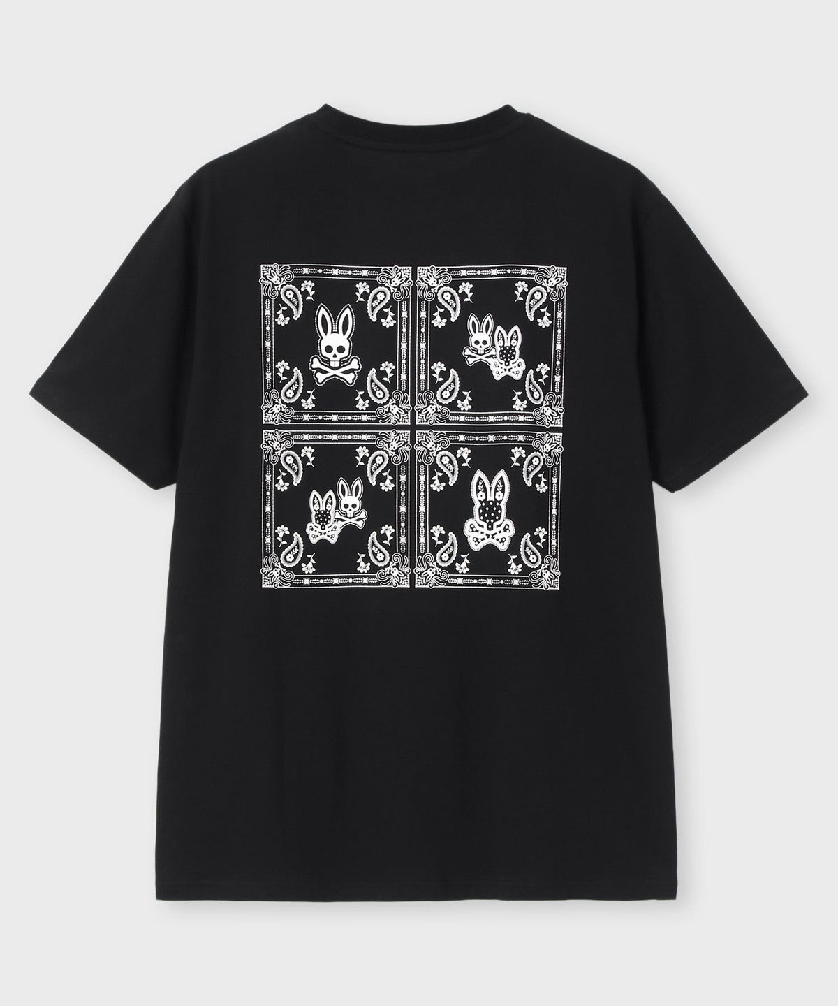 オリジナルバンダナ柄 バックプリントTシャツ