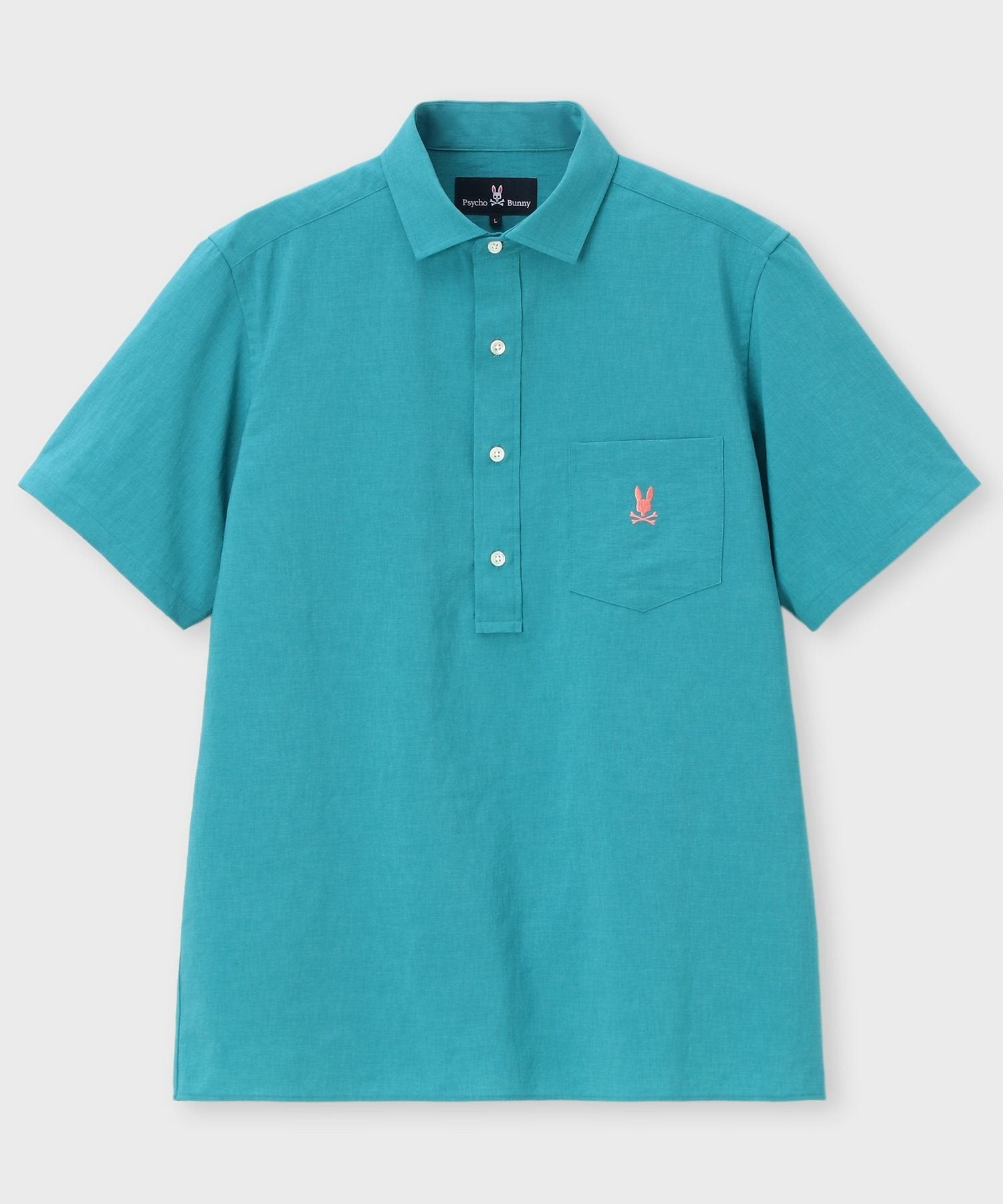 EVALET linen dry touch pullover shirt