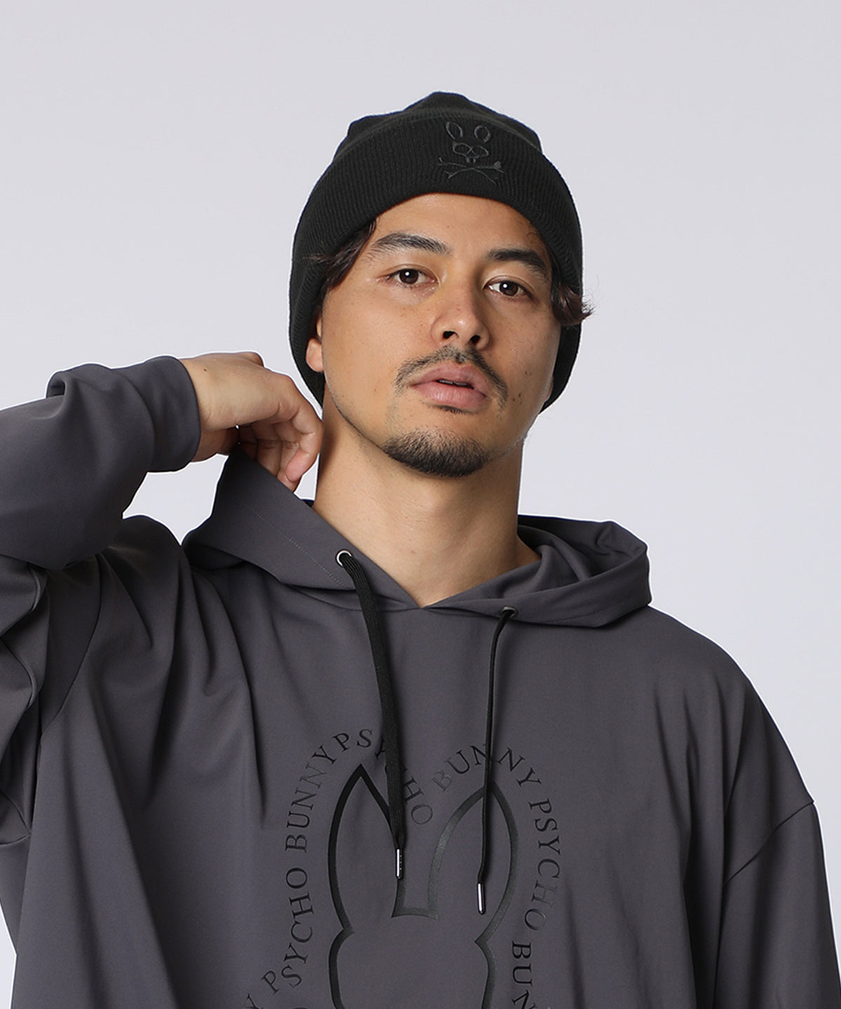 NEW ERA® / Psycho Bunnyコラボ ベーシックカフニットキャップ