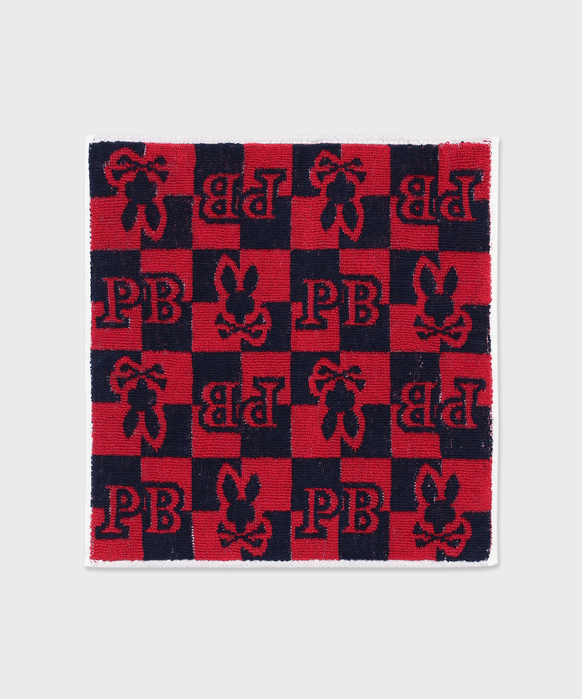 Check logo towel handkerchief