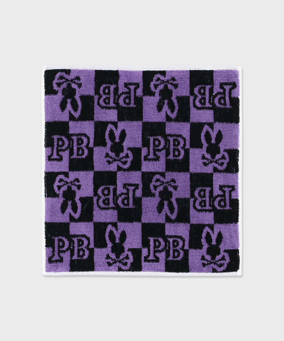 Check logo towel handkerchief