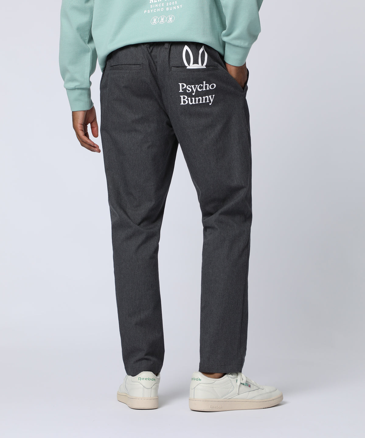 Compact chino stretch pocket bunny pants