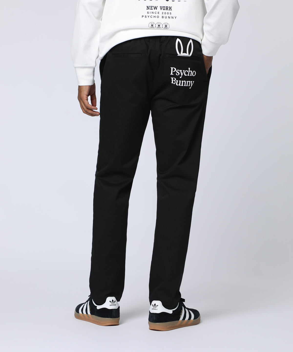 Compact chino stretch pocket bunny pants