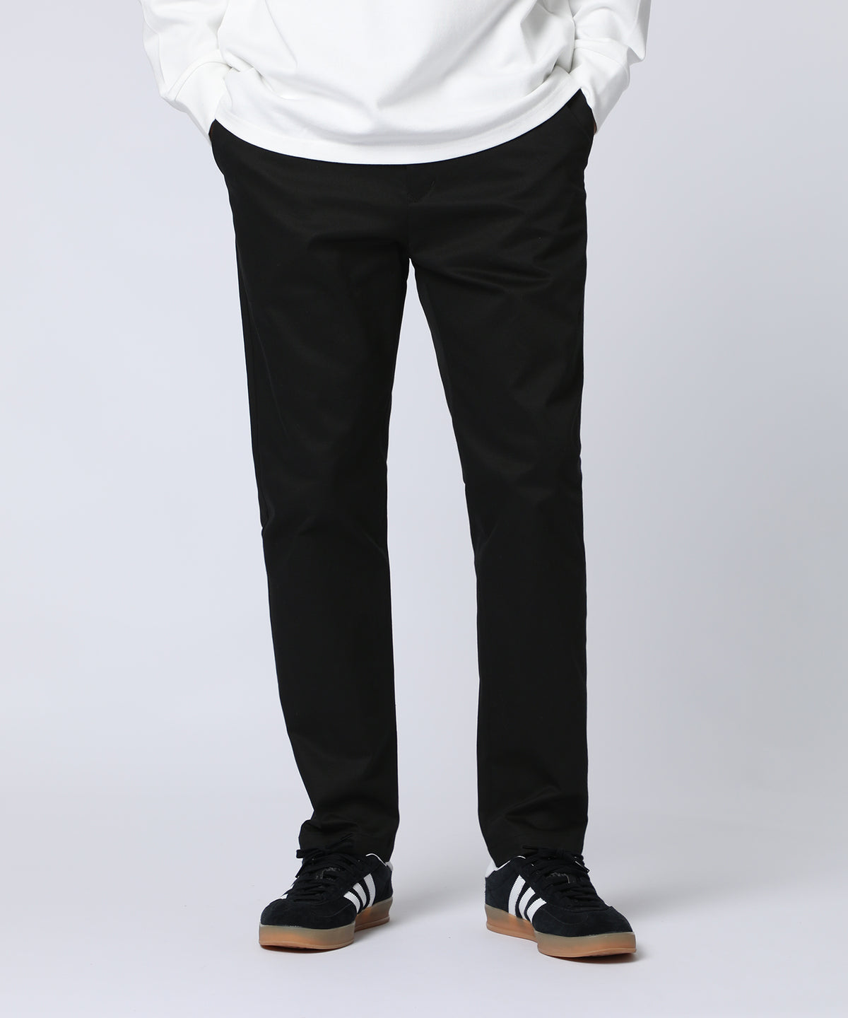 Compact chino stretch pocket bunny pants