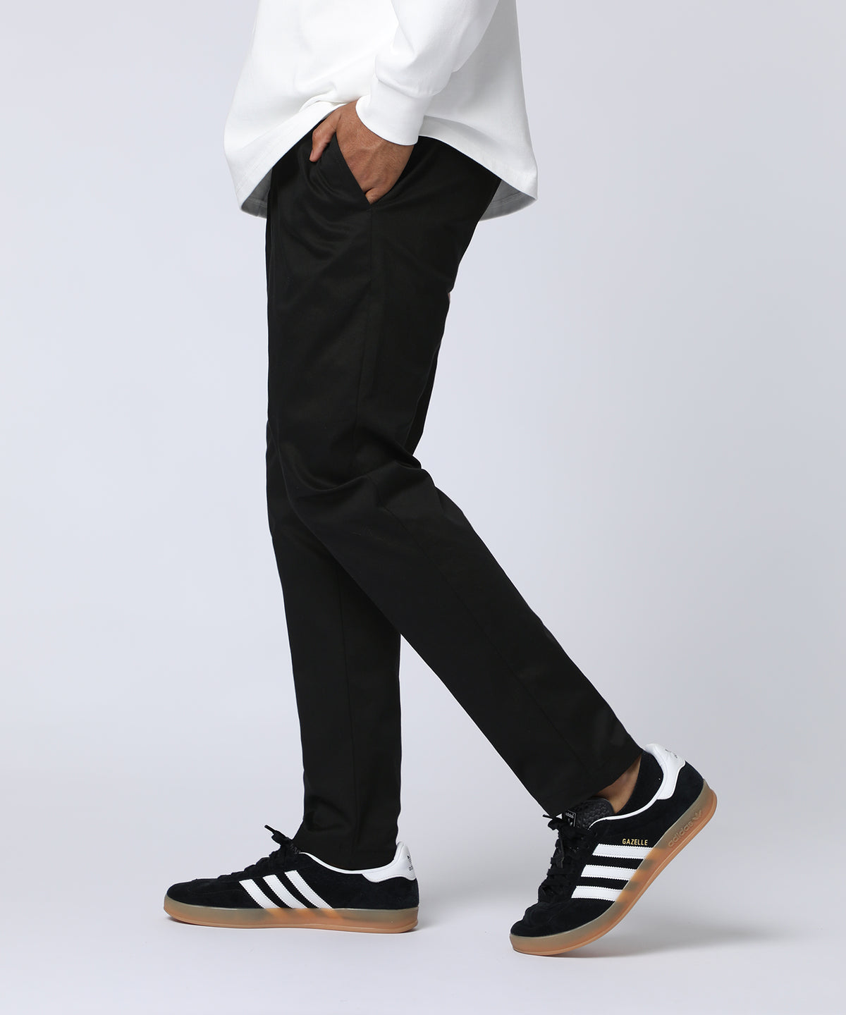 Compact chino stretch pocket bunny pants