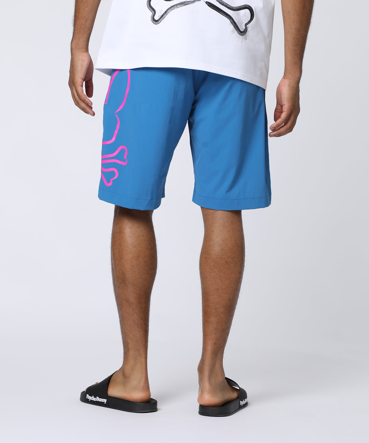 Side logo bunny stretch shorts