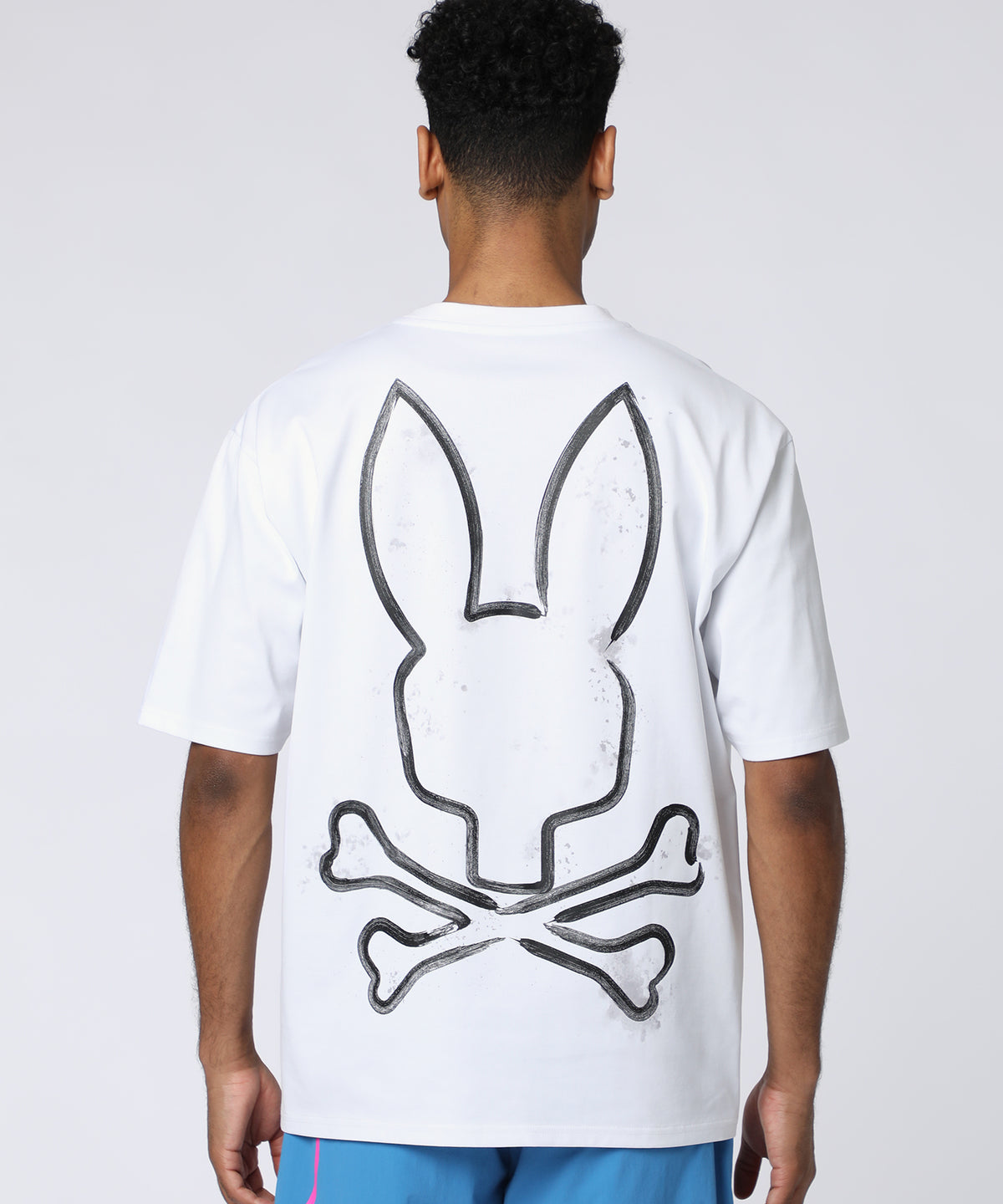 スプラッターロゴ リラックスフィットTシャツ