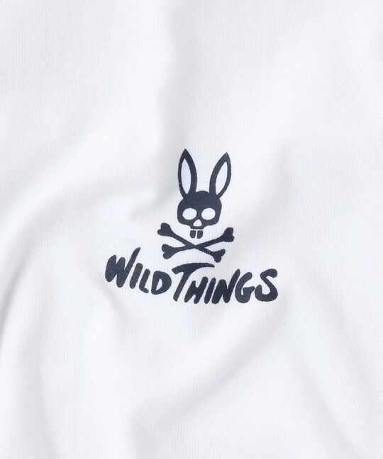 WILD THINGS × Psycho Bunny コラボ レジャーポケット Tシャツ