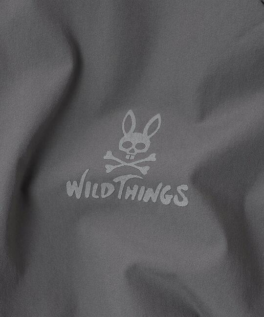 WILD THINGS × Psycho Bunny コラボ ベースクルー Tシャツ