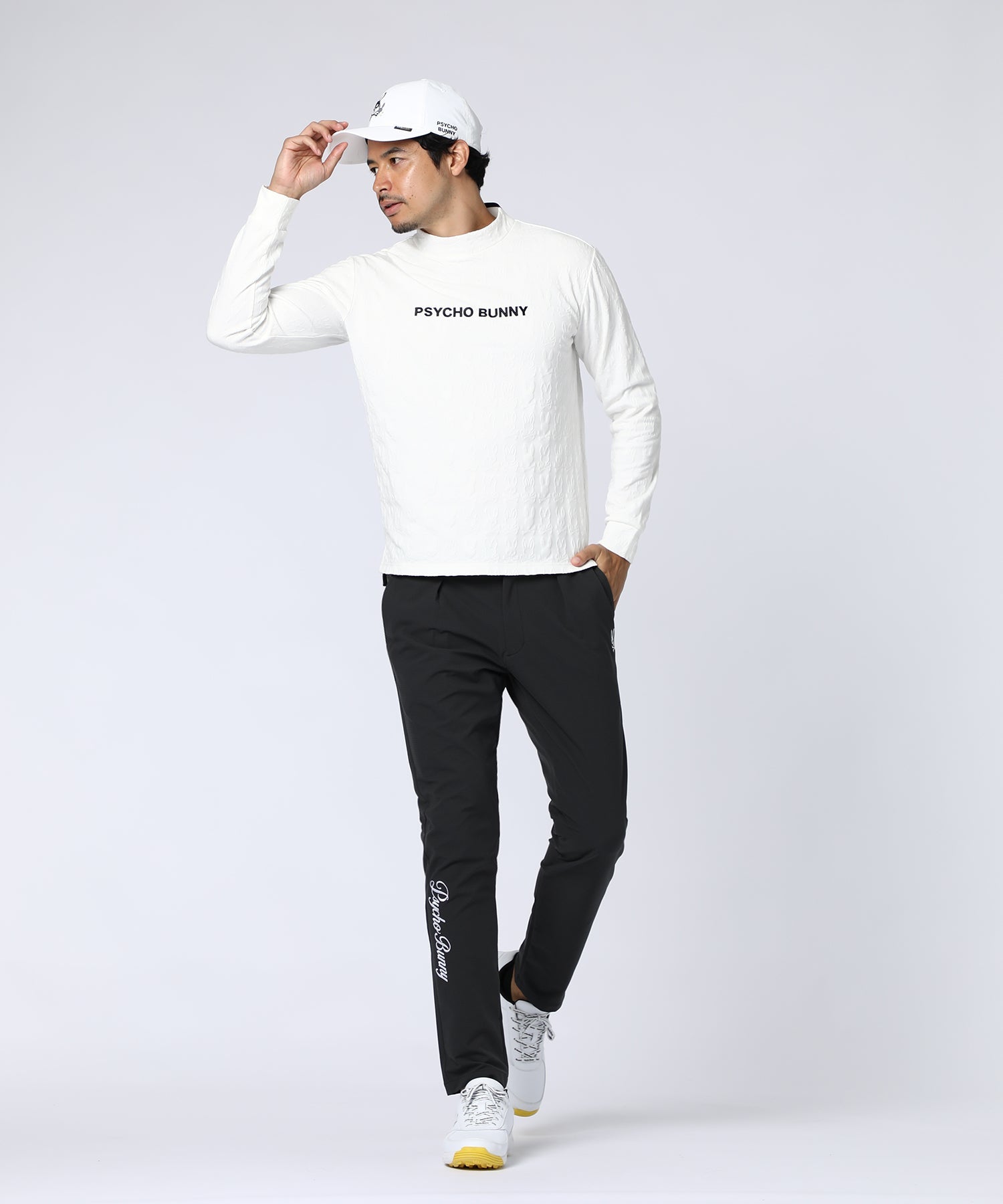 Lee × Psycho Bunny FLeeasy Narrow ブラックデニム