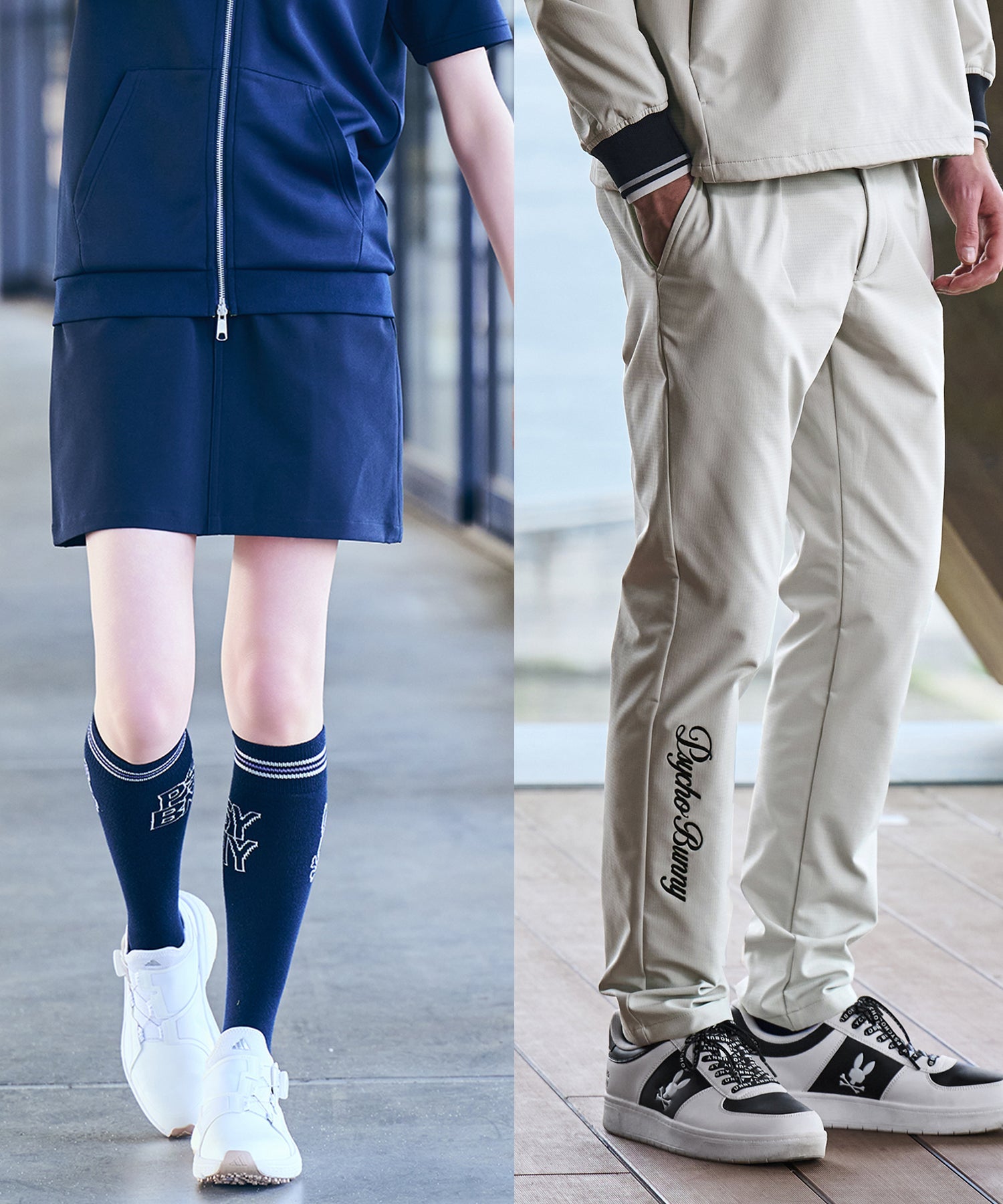新品サイコバニー ゴルフパンツ　レディース　サイズ2 ゴルフ ボトムス | サイコバニー