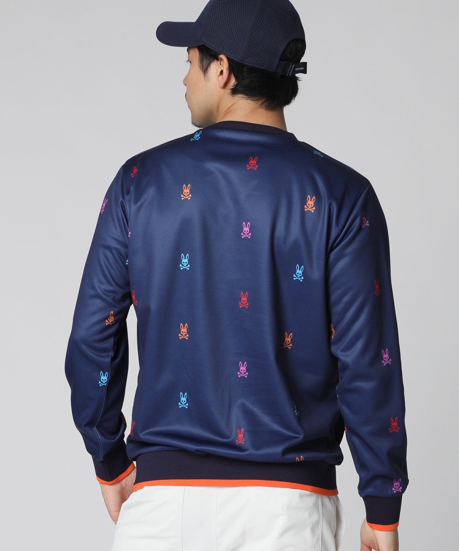 GOLF]カラフルロゴパターン 裏起毛 スウェット