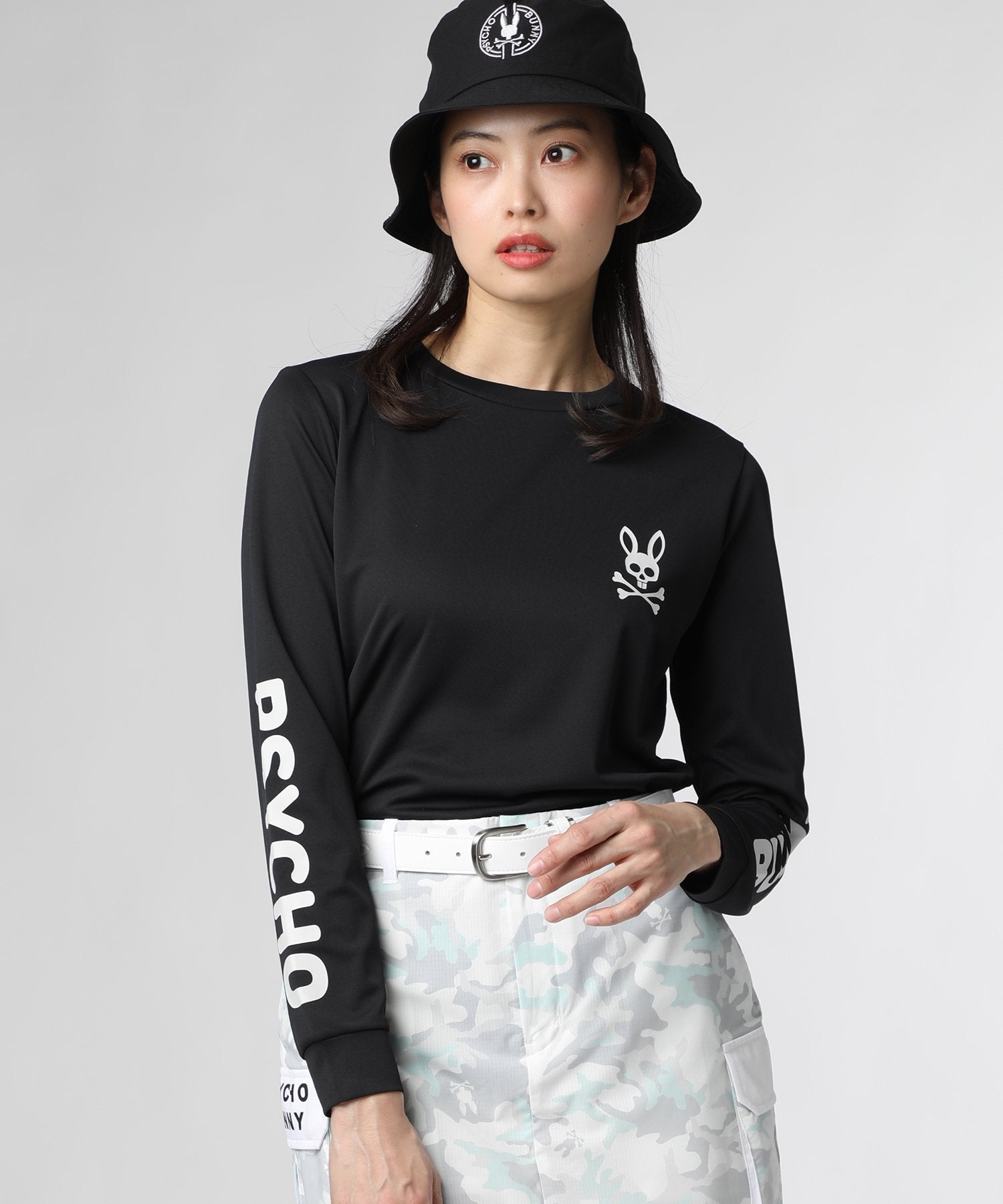 GOLF][WOMEN]ロングスリーブ インナー Tシャツ