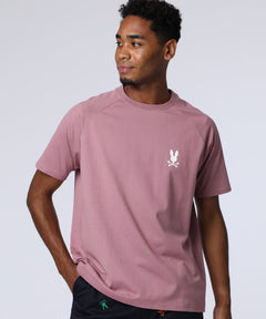 ラバーバックロゴ　ラグランスリーブTシャツ
