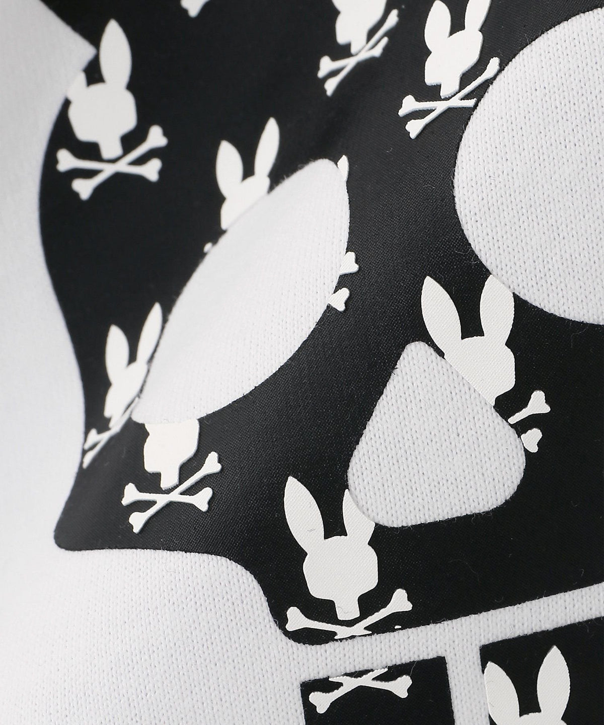 3DドットシルエットバニーTシャツ