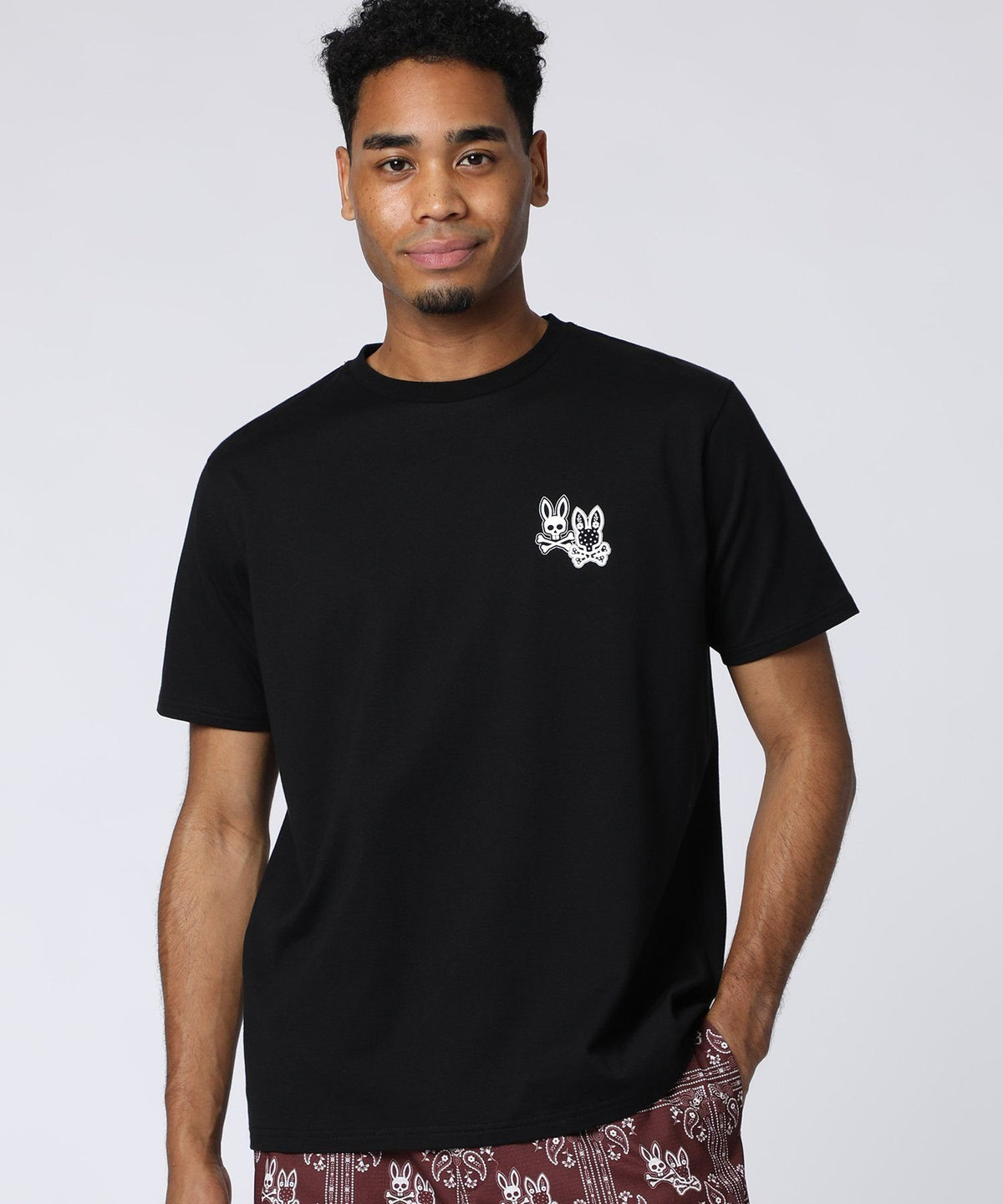 オリジナルバンダナ柄 バックプリントTシャツ
