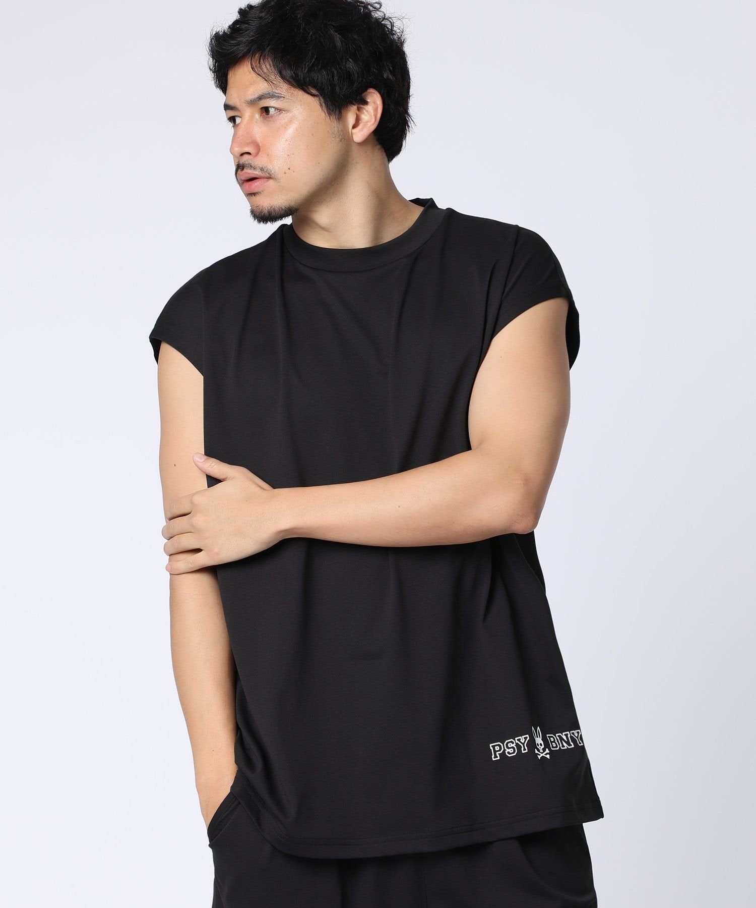 [WEB限定]RELACTIVE 　リラックスノースリーブＴシャツ