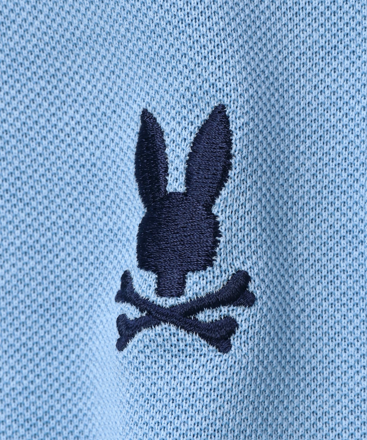 WEB限定]TC鹿の子 シルエットBUNNYポロシャツ