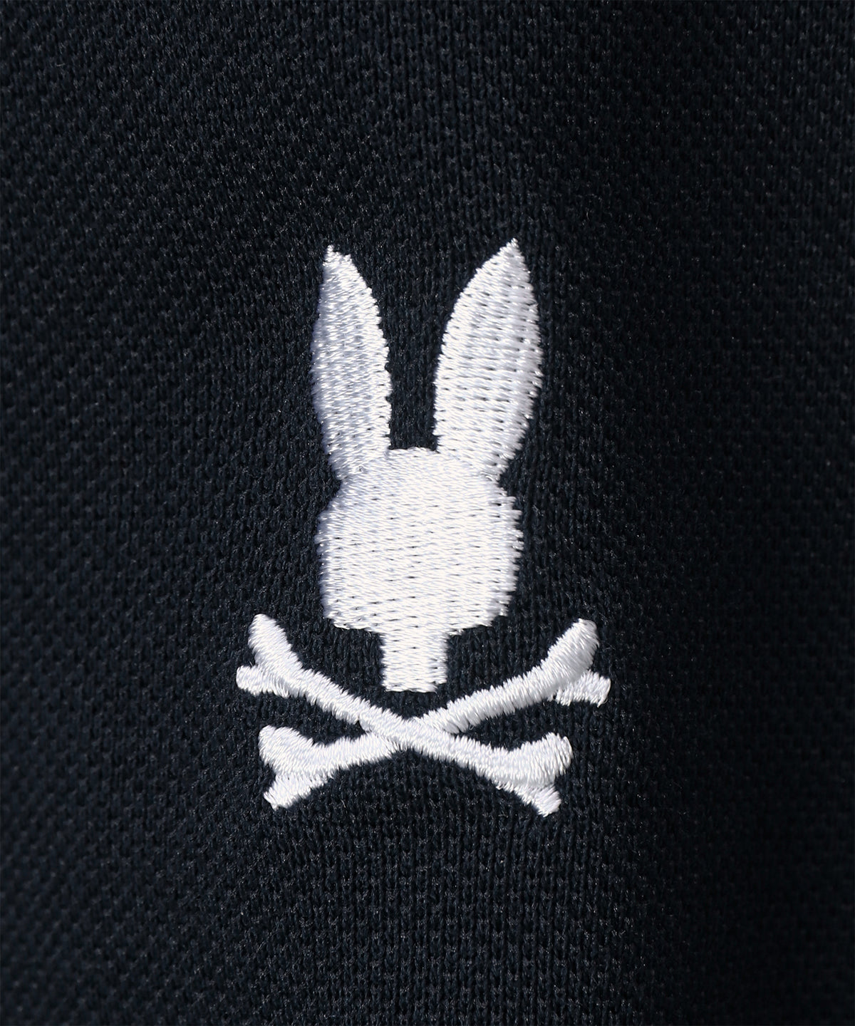 [WEB限定]TC鹿の子 　シルエットBUNNYポロシャツ