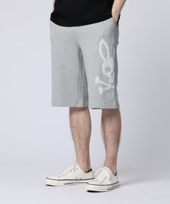 jacquard logo baggy sweat shorts