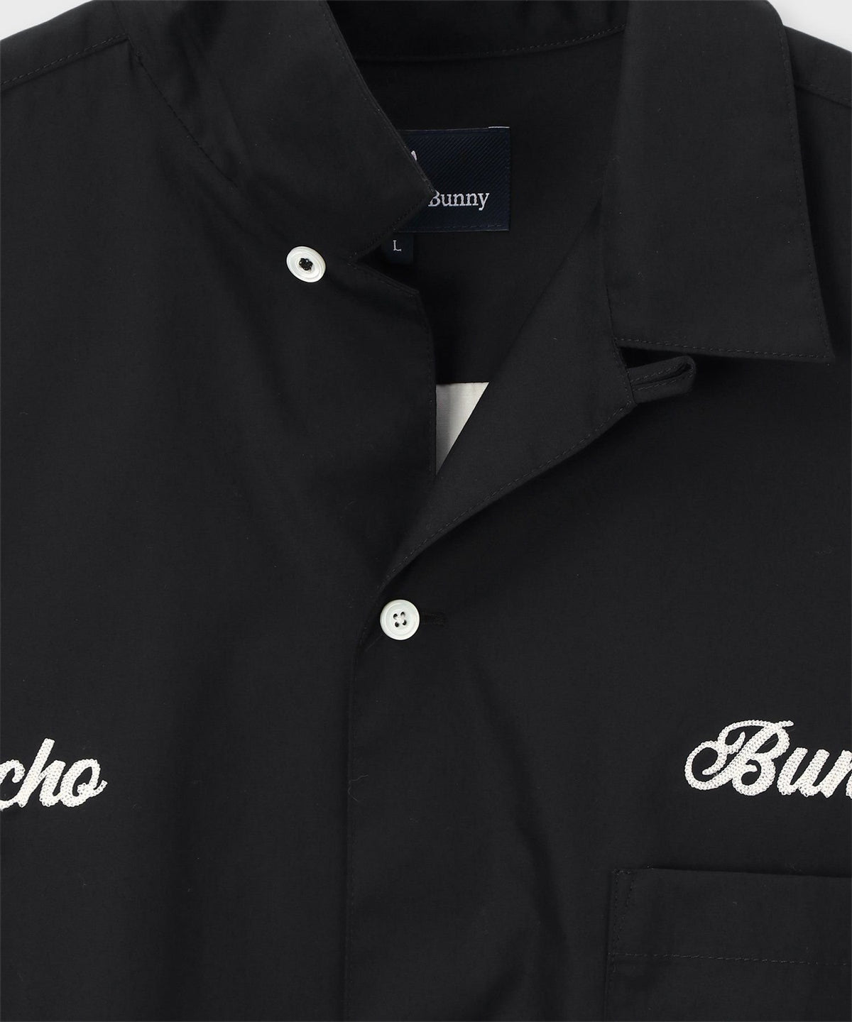 open collar bowling shirt