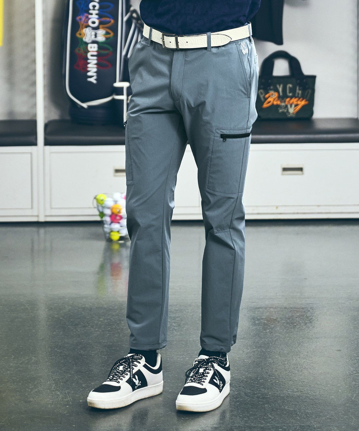 [GOLF]CORDURA 2WAYストレッチ 撥水スリムカーゴパンツ