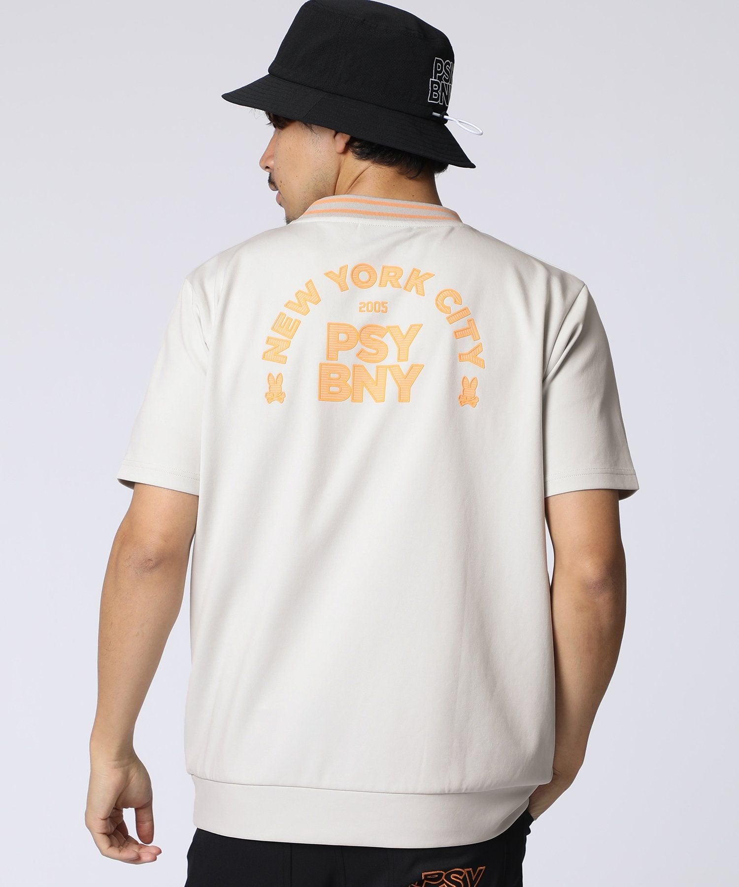 GOLF]シルエットバニー ラバーストライプロゴ スウェットTシャツ