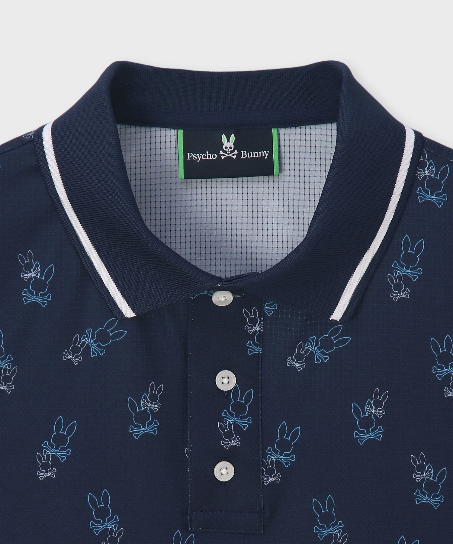 GOLF] DotAirアウトライン2BUNNY 総柄ポロシャツ