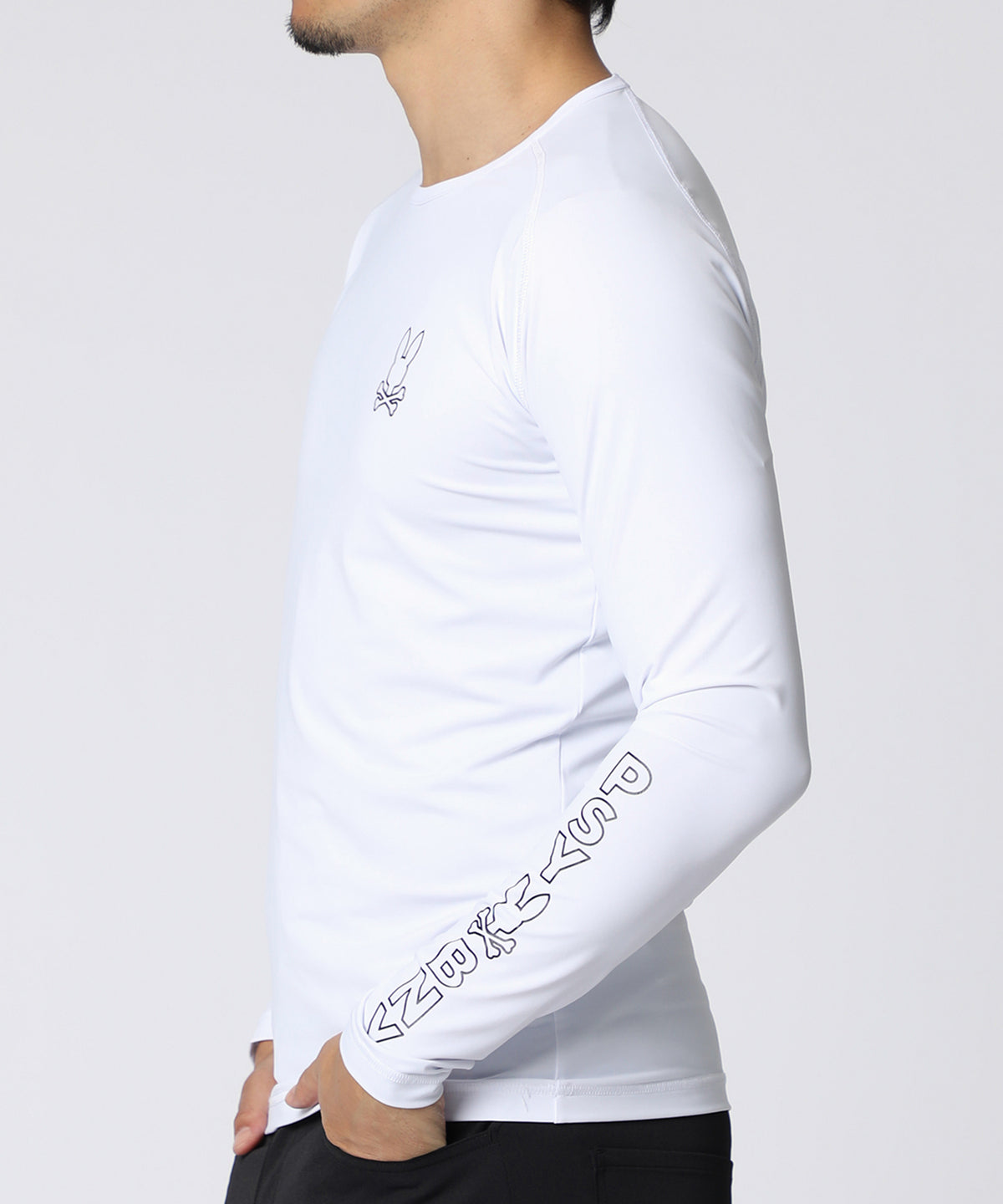 [GOLF]アームロゴ 　コンプレッションインナーTシャツ