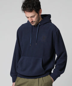 Microfleece pullover parka