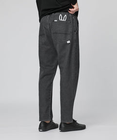 Lee × Psycho Bunny FLeasy Narrow black denim