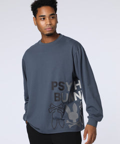 [WEB限定]グラデーションサイドロゴ 　ロングスリーブTシャツ