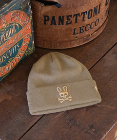 NEW ERA® / Psycho Bunnyコラボ　  ベーシックカフニットキャップ