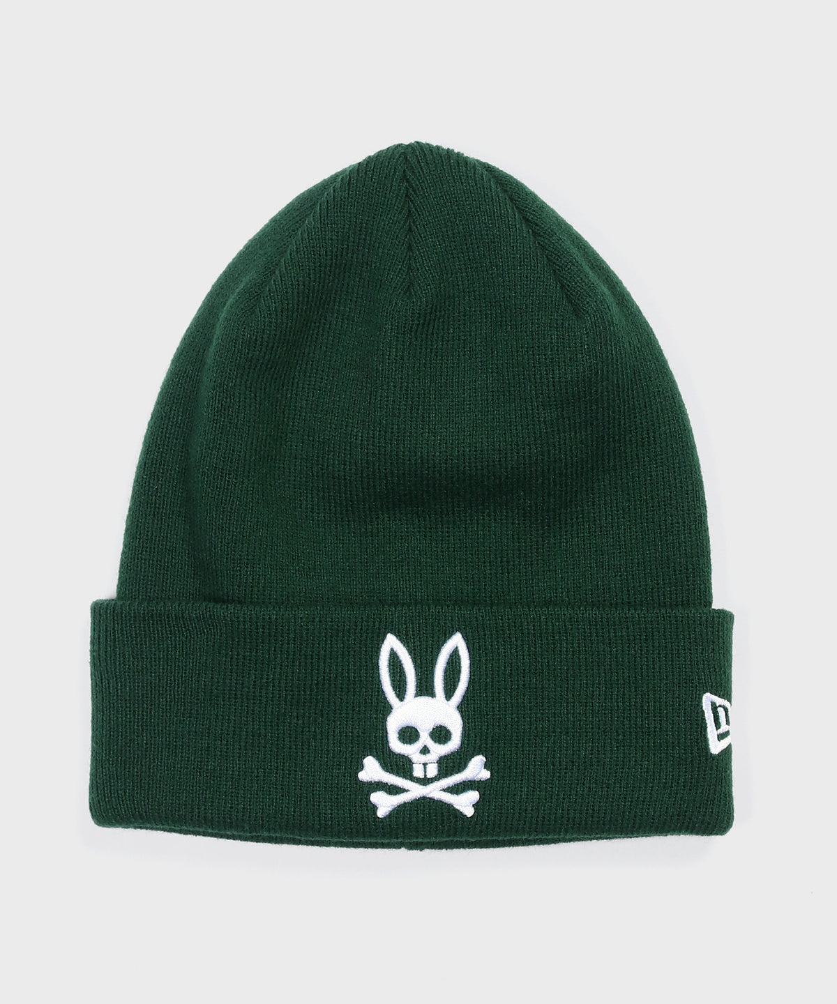 NEW ERA® / Psycho Bunnyコラボ　  ベーシックカフニットキャップ