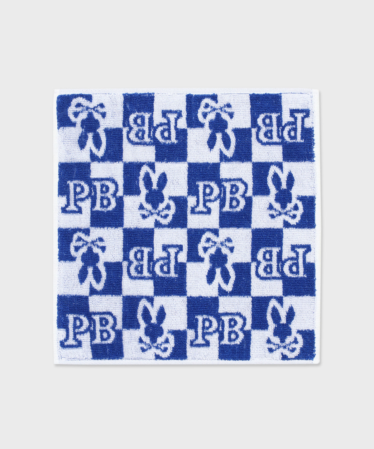 Check logo towel handkerchief