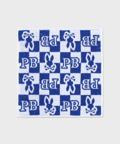 Check logo towel handkerchief