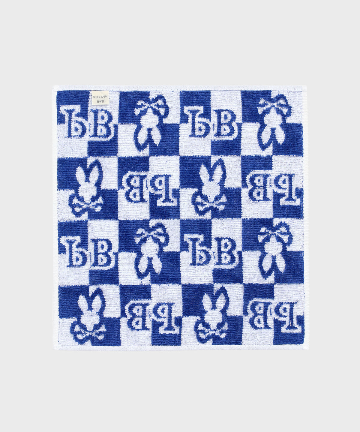 Check logo towel handkerchief