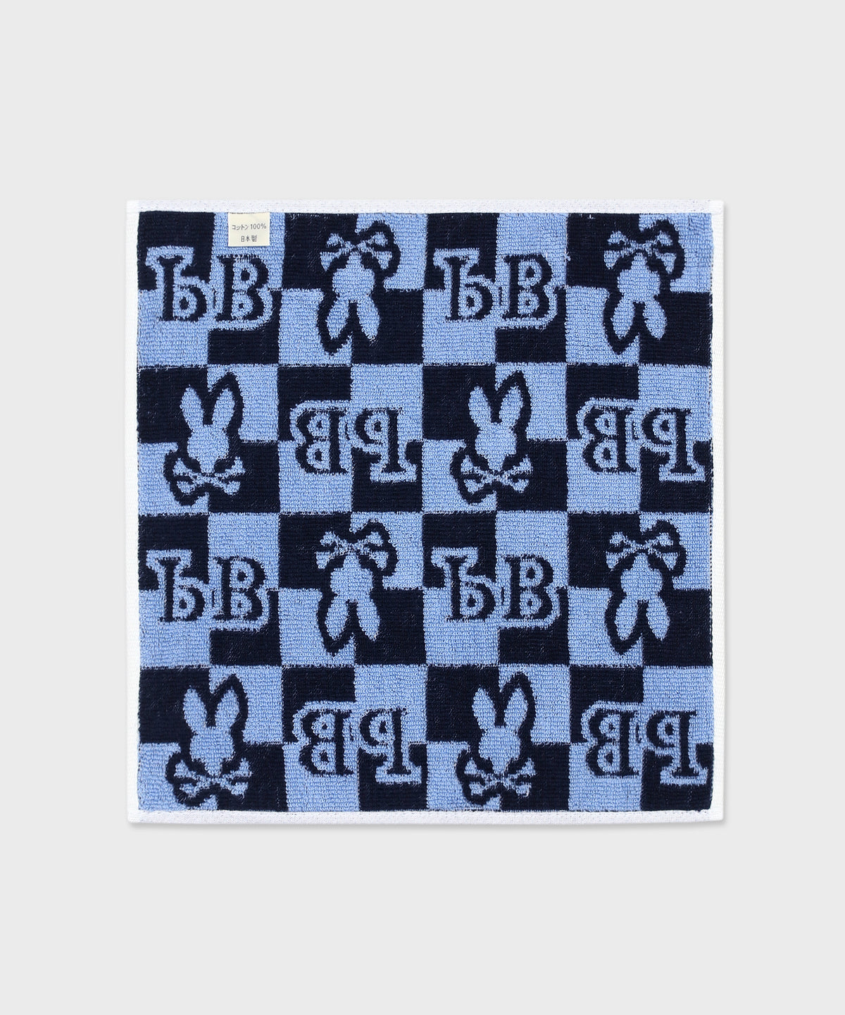 Check logo towel handkerchief