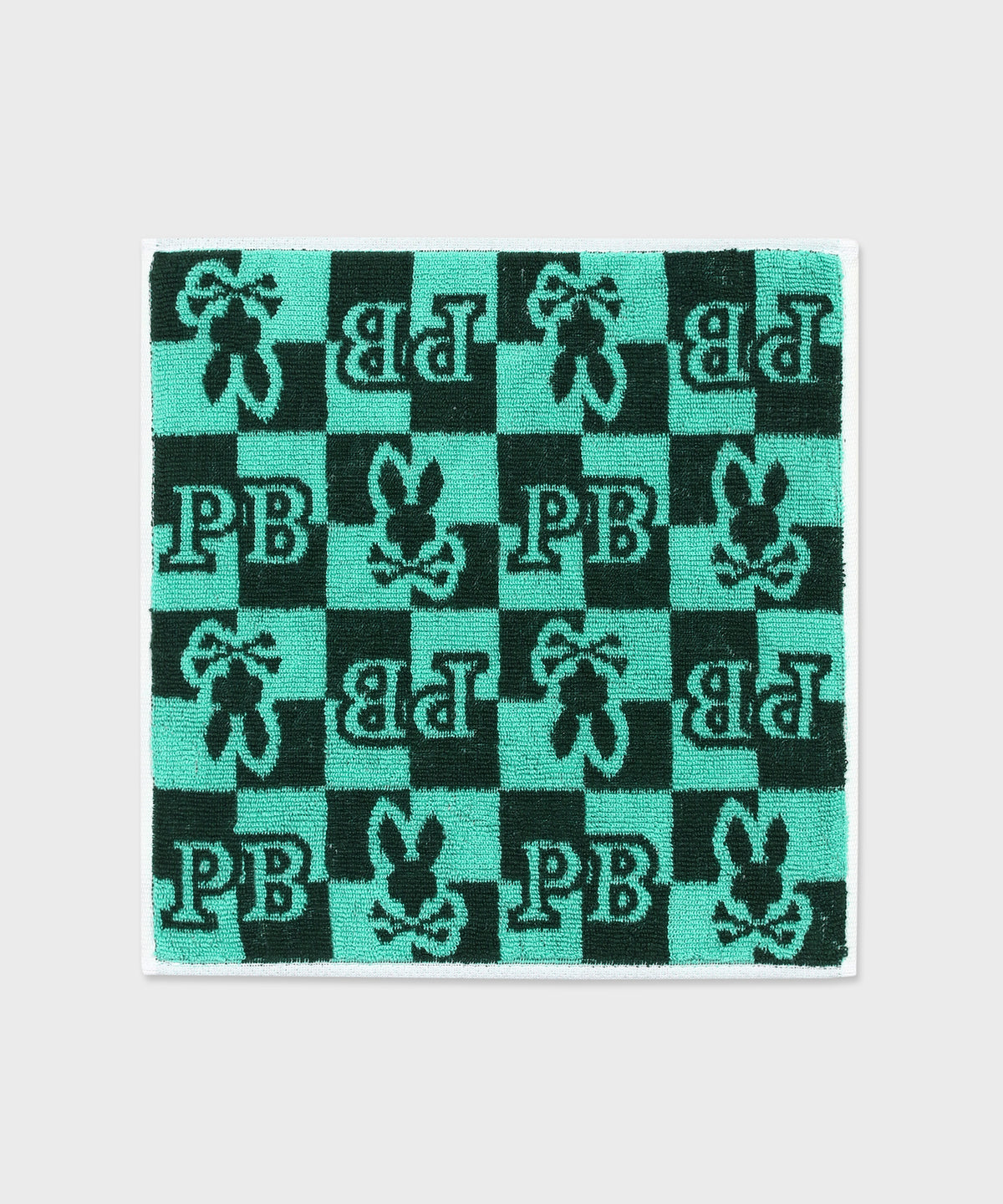 Check logo towel handkerchief
