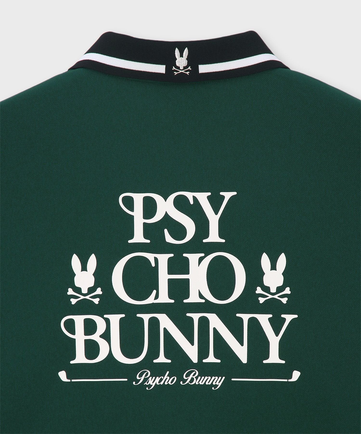 50％OFF PsychoBunnyポロシャツサイズ2 ライムグリーン新品未使用 GOLF]モダングラフィック ロングスリーブポロシャツ