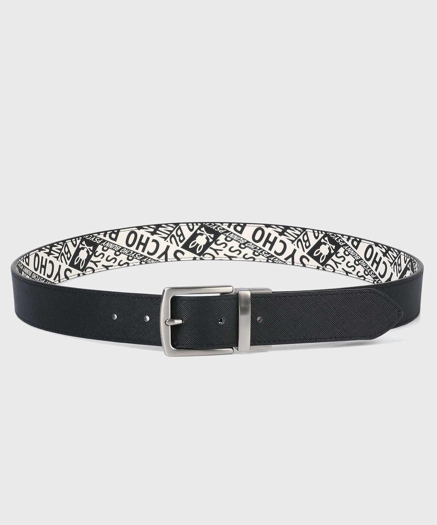 GOLF] All-over pattern font logo Reversible belt