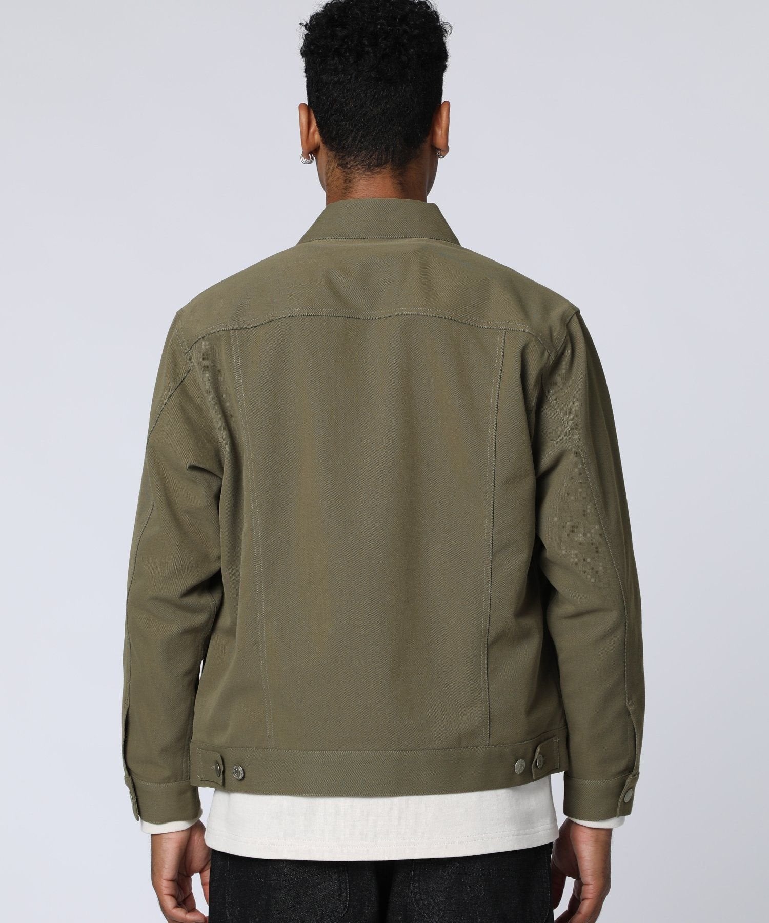 ナチュラルワッシャーツイル 　トラッカージャケット