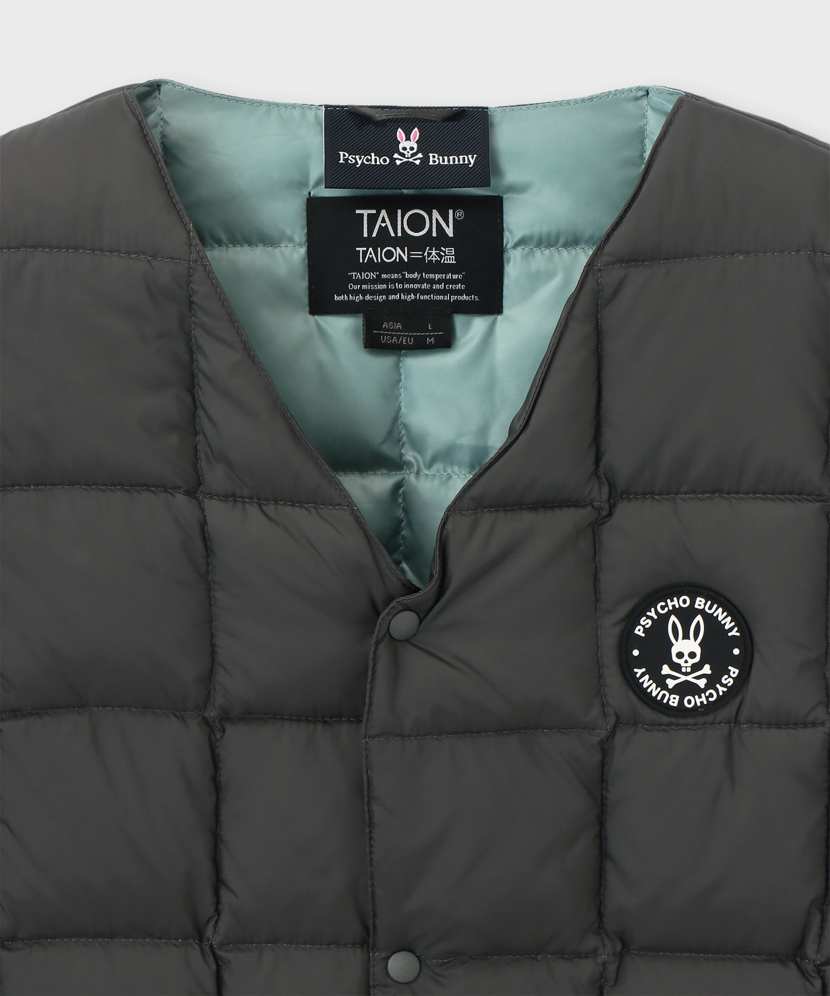[WEB限定]TAION®コラボ  　Vネックインナーダウンベスト