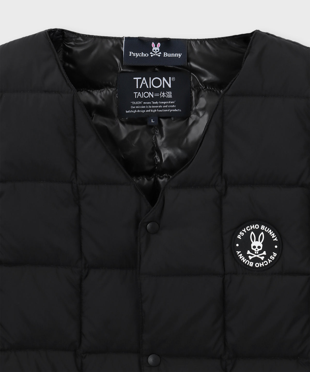 [WEB限定]TAION®コラボ  　Vネックインナーダウンベスト