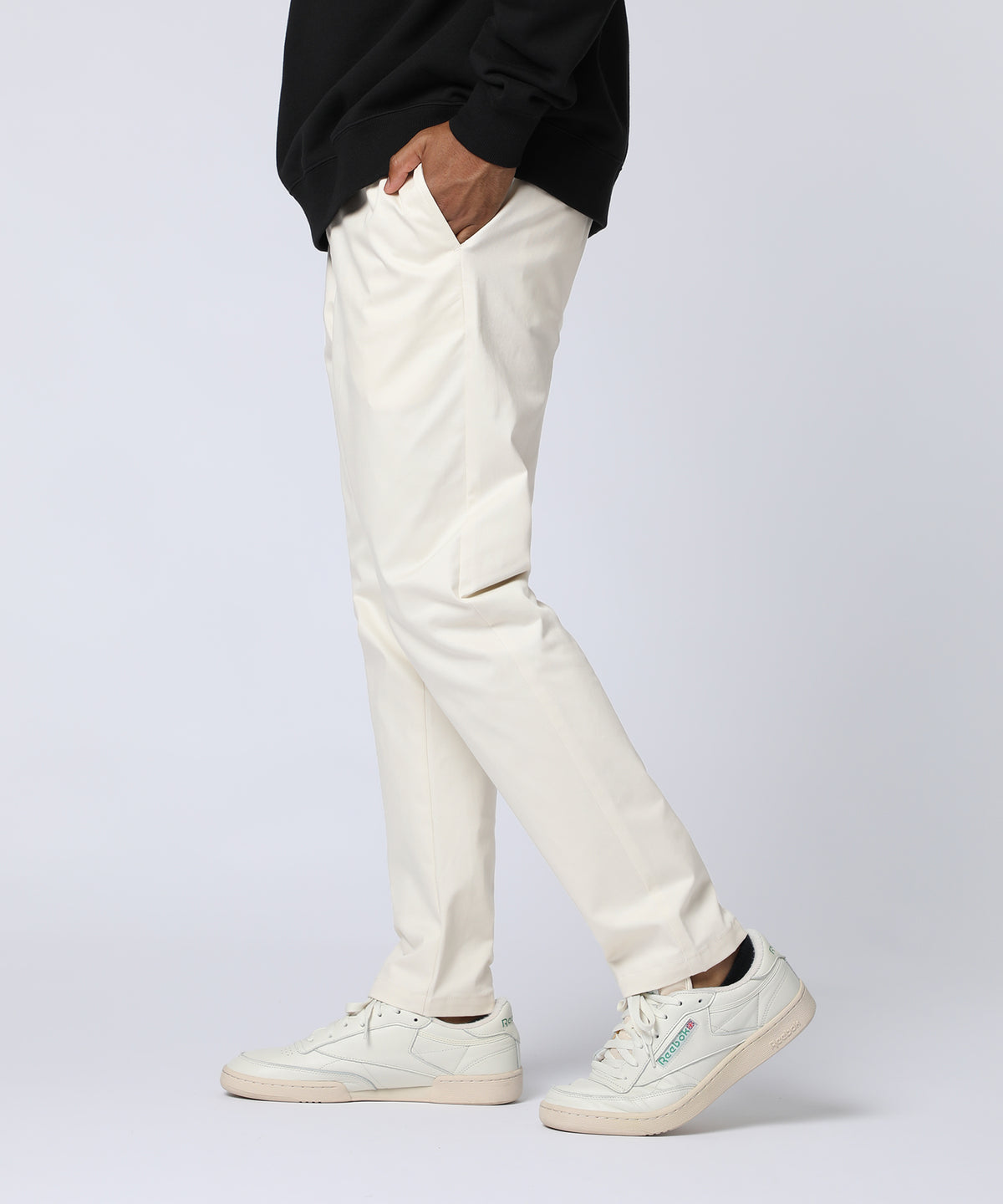 Compact chino stretch pocket bunny pants