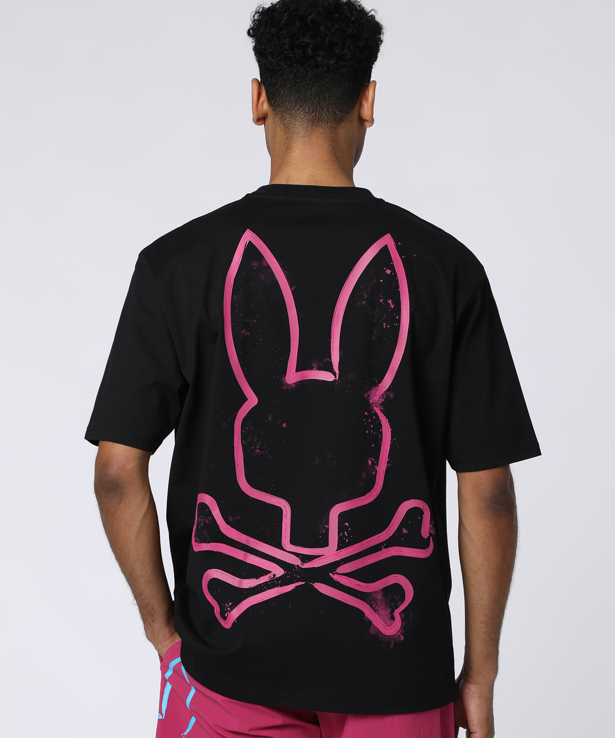 スプラッターロゴ 　リラックスフィットTシャツ