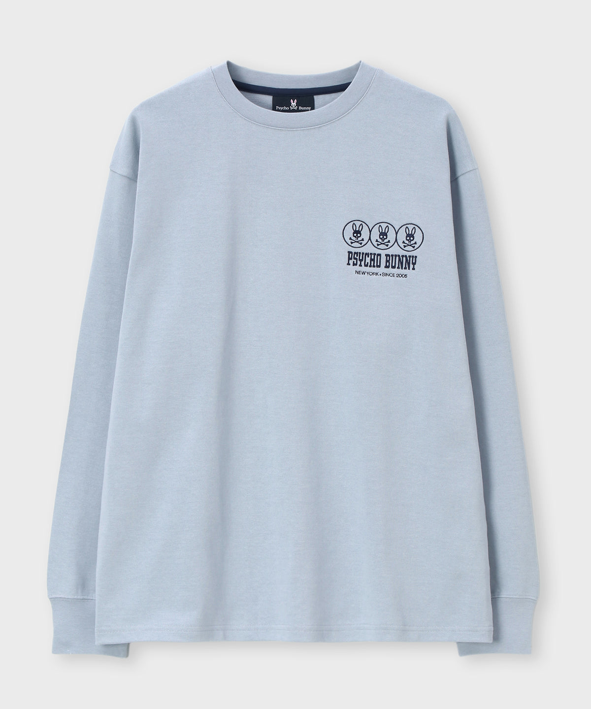 Triple Badge Bunny Long Sleeve T-Shirt