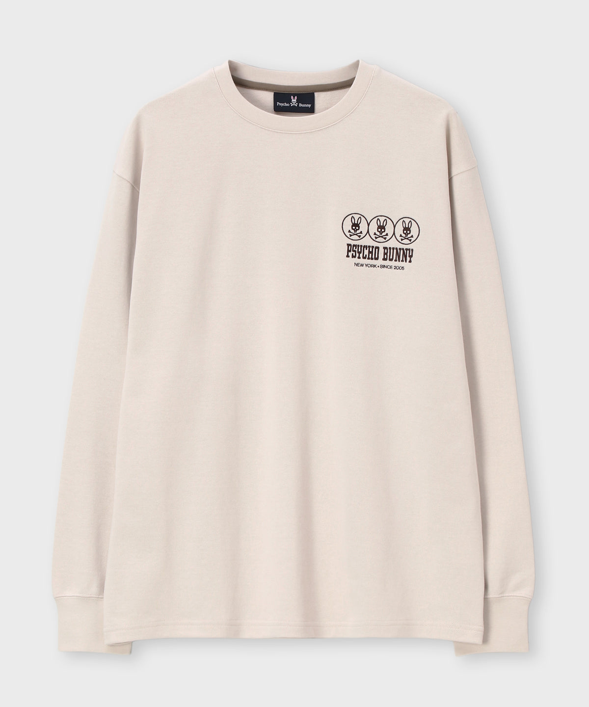 Triple Badge Bunny Long Sleeve T-Shirt